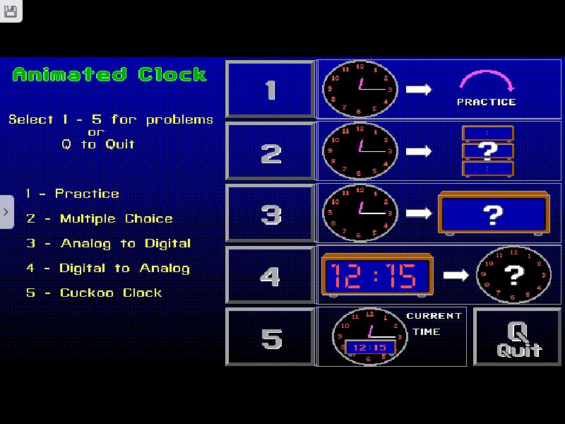 Animated Clock